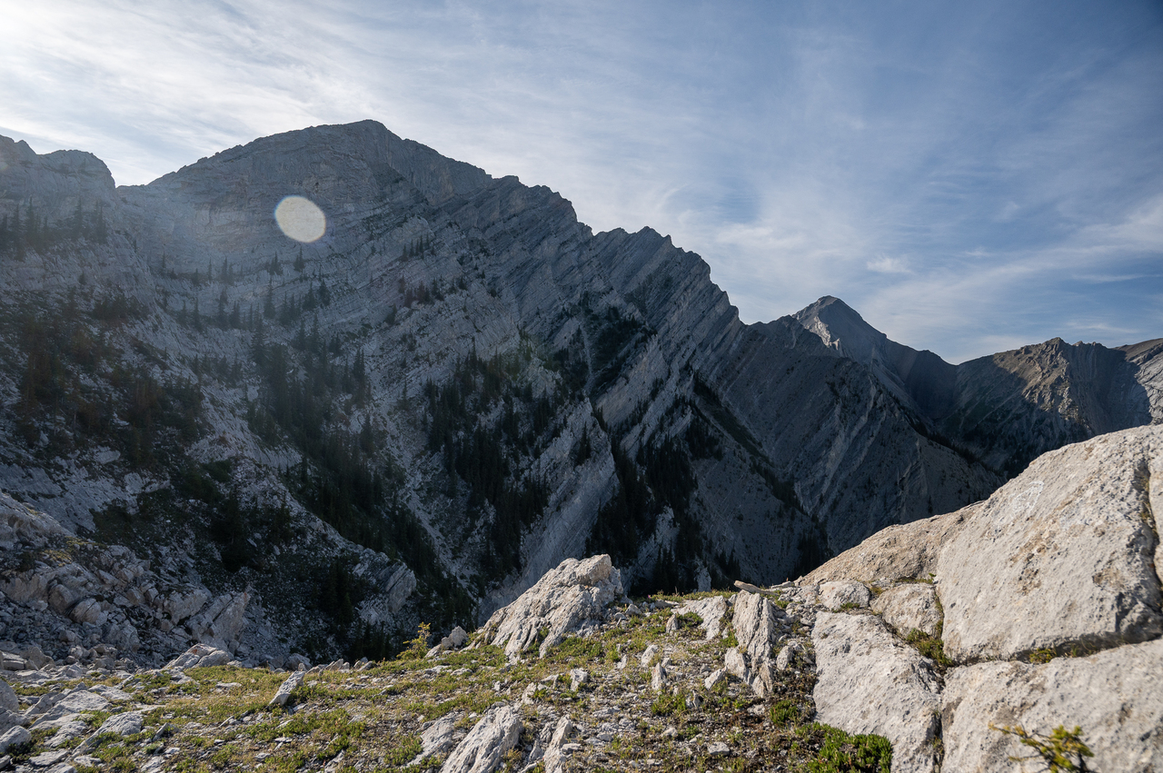 SE ridge saddle