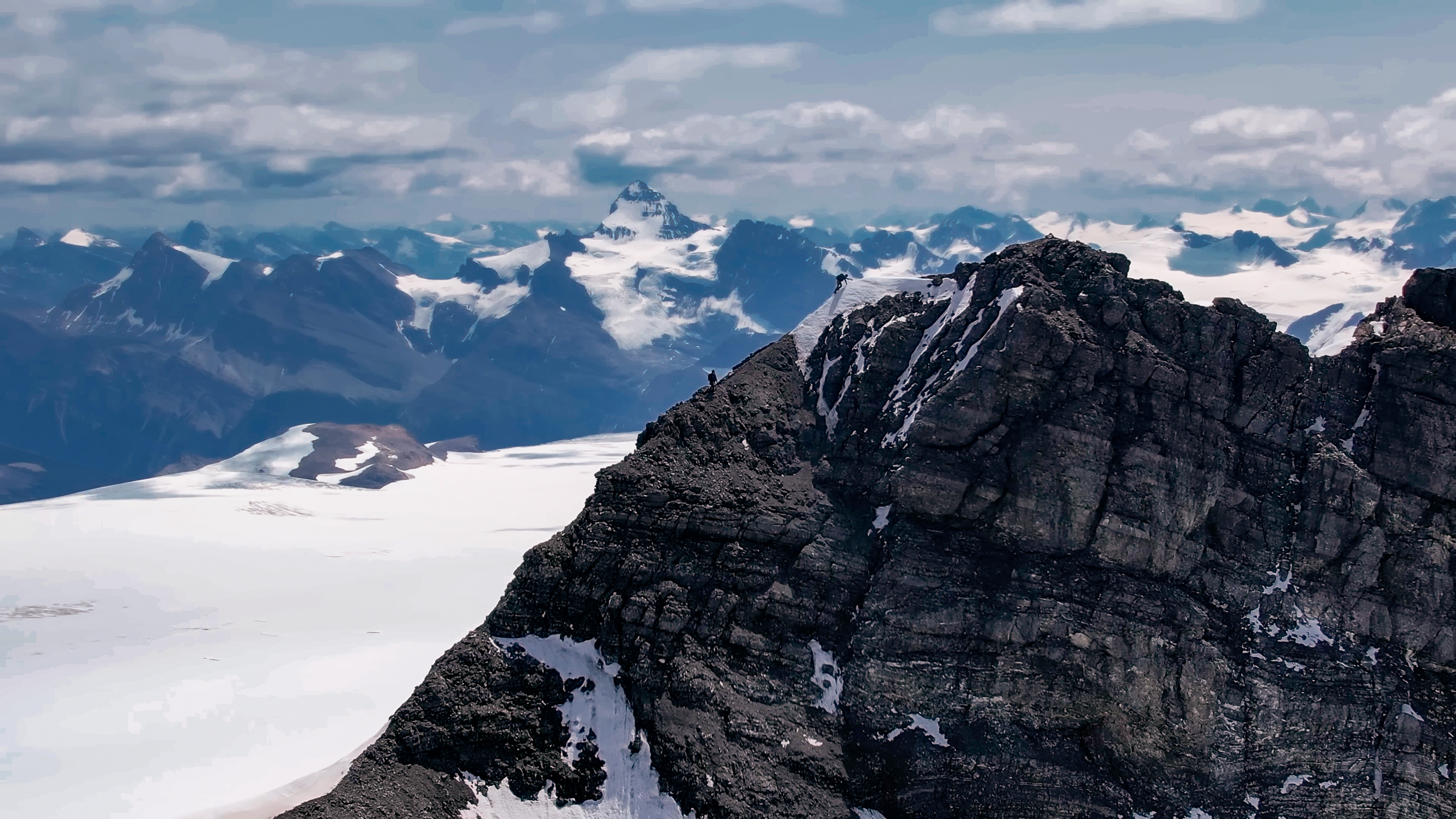 Close to summit